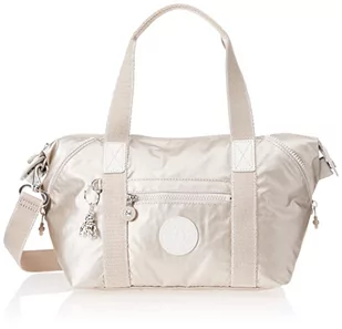 Kipling Art Solid Mini torebka, bawełna indygo, Metaliczny blask, Medium - Torebki damskie - miniaturka - grafika 1
