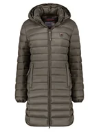 Kurtki damskie - ANAPURNA Płaszcz pikowany "Akitalana" w kolorze khaki - miniaturka - grafika 1