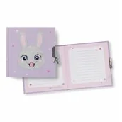 Szkolne artykuły papiernicze - Pamiętnik zamykany Królik lila STARPAK 534355 - miniaturka - grafika 1