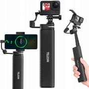 Selfie stick - Selfie Stick Statyw Powerbank do GoPro Hero 11 10 - miniaturka - grafika 1