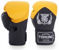 Rękawice bokserskie - Top King Rękawice Bokserskie TKBGBL-01 "Blend" Black/Yellow - miniaturka - grafika 1