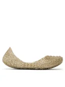 Buty dla chłopców - Melissa Baleriny Mini Melissa Campana Papel Inf 32996 Złoty - miniaturka - grafika 1