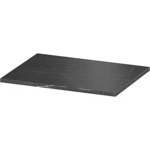 Cersanit Larga blat 60 cm czarny marmur S932-057 - Blaty meblowe i parapety okienne - miniaturka - grafika 1