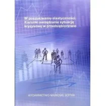 Jasińska Joanna W poszukiwaniu elastyczności. Kierunki zarządzania sytuacją kryzysową w przedsiębiorstwie - dostępny od ręki, natychmiastowa wysyłka - Polityka i politologia - miniaturka - grafika 1