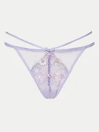 Majtki damskie - Hunkemöller Stringi Lillia 205400 Fioletowy - miniaturka - grafika 1