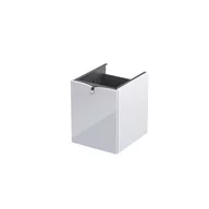 Szafki łazienkowe - Oristo SIENA Szafka niska boczna 40 cm biały połysk - miniaturka - grafika 1
