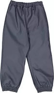 Spodnie i spodenki dla chłopców - Wheat Termiczne spodnie przeciwdeszczowe, uniseks, 100% wodoszczelne, szary/niebieski - miniaturka - grafika 1