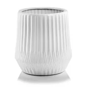 Donice - Donica ceramiczna biała 42 cm - miniaturka - grafika 1