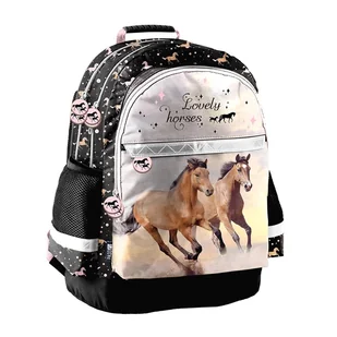 Plecak 2-KOMOROWY Koń PP25HA-116 - Plecaki - miniaturka - grafika 2