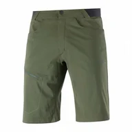 Spodnie sportowe damskie - Spodenki Salomon Wayfarer Forest Night - miniaturka - grafika 1