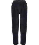 Spodnie damskie - Wygodne welurowe spodnie dresowe Gumka Ciepłe Modne Długie-M - miniaturka - grafika 1