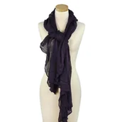 Apaszki i szaliki damskie - Szal Delikatna Koronka - Art of Polo - miniaturka - grafika 1