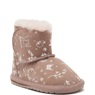 EMU Australia Skórzane śniegowce Woodland Toddle - Buty dla dziewczynek - miniaturka - grafika 1