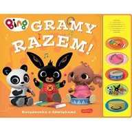Książki edukacyjne - Bing Gramy razem! Książeczka z dźwiękami - miniaturka - grafika 1