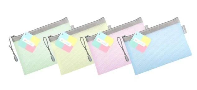 Saszetka na zamek A6 EVA pastel mix (10szt)