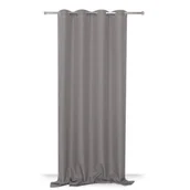 Zasłony - Zasłona 140 x 240 cm szara - miniaturka - grafika 1