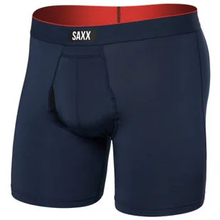 Bokserki Saxx Multi-Sport Mesh Boxer Brief Fly Rozmiar: XL / Kolor: ciemnoniebieski - Majtki męskie Bokserki Saxx Multi-Sport Mesh Boxer Brief Fly Rozmiar: XL / Kolor: ciemnoniebieski - Majtki męskie - miniaturka - grafika 1