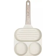 Patelnie - Patelnia Marmurkowa do jajek 3 Sekcje KLAUSBERG KB-7818 - miniaturka - grafika 1