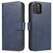 Etui i futerały do telefonów - Magnet Hurtel Case elegancki futerał etui pokrowiec z klapką i funkcją podstawki Xiaomi Redmi Note 8 Pro niebieski - miniaturka - grafika 1