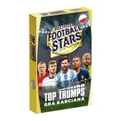 Gry karciane - Top Trumps World Football Stars tuck box - karty - miniaturka - grafika 1