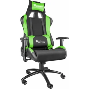 Genesis FOTEL DLA GRACZA GENESIS NITRO 550 BLACK-GREEN Z23146 - Fotele gamingowe - miniaturka - grafika 1