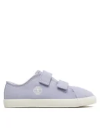 Buty dla dziewczynek - Timberland Tenisówki Newport Bay Canvas 2 Str Niebieski - miniaturka - grafika 1