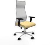 Fotele i krzesła biurowe - Krzesło Biurowe Piqueras y Crespo B2D086N Krem - miniaturka - grafika 1