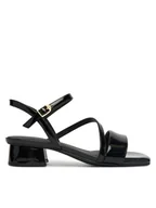 Sandały damskie - Clarks Sandały Serina35 Strap 26186117 Czarny - miniaturka - grafika 1