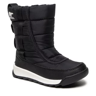 Buty dla chłopców - Śniegowce SOREL - Childrens Whitney™ II Puffy Mid Wp NC3873 Black 010 - grafika 1