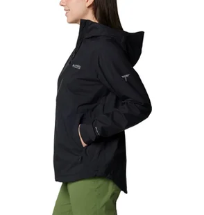 Kurtka wodoodporna damska Columbia AMPLI-DRY II czarna 2071421010 - Kurtki damskie - miniaturka - grafika 1