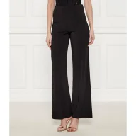 Spodnie damskie - Patrizia Pepe Spodnie | flare fit - miniaturka - grafika 1