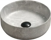 Umywalki - Umywalka Mexen Mexen Felicia umywalka nablatowa 34 x 34 cm szara kamień - 21363962 - miniaturka - grafika 1