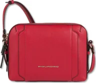 Teczki i aktówki - Piquadro Piquadro, Camera Case, Leather, Fanny Pack, Double Zip, 42022100, Red, 23 x 17,5 x 9,5 cm, For Women For Women - miniaturka - grafika 1