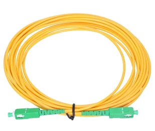 Extralink Patchcord SC/APC-SC/APC Jednomodowy, Simplex, G.657A2, 3mm, 1m EX.19317 - Kable światłowodowe - miniaturka - grafika 1