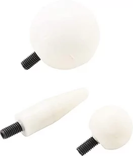 BGS 1659-KÖPFE | Zamienne głowice z tworzywa do kowadełka blacharskiego | M5 x 0,8 mm | do BGS 1659 | 3 szt. - Narzędzia samochodowe - miniaturka - grafika 1