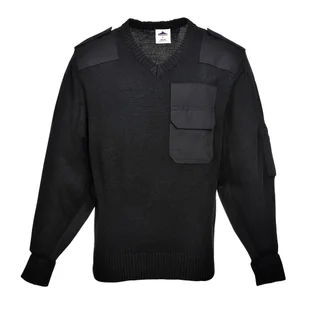 Sweter NATO PORTWEST [B310] Czarny S - Swetry męskie - miniaturka - grafika 1