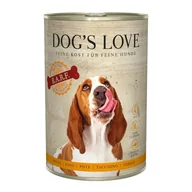 Mokra karma dla psów - DOG'S LOVE Adult czyste mięso B.A.R.F. 6 x 400 g Indyk - miniaturka - grafika 1