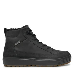 Trzewiki ECCO Soft 7 Tred M 45044451052 Czarny - Botki męskie - miniaturka - grafika 1