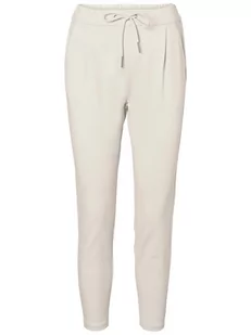 Vero Moda Spodnie "Eva" w kolorze kremowym - Spodnie damskie - miniaturka - grafika 1