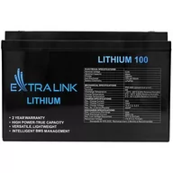 Akumulatory ogólnego zastosowania - Akumulator EXTRALINK EX.30455 100Ah 12.8V | Bezpłatny transport - miniaturka - grafika 1