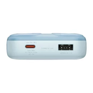 Powerbank Baseus Comet z kablem USB do USB-C, 10000mAh, 22.5W (niebieski) - Powerbanki - miniaturka - grafika 3