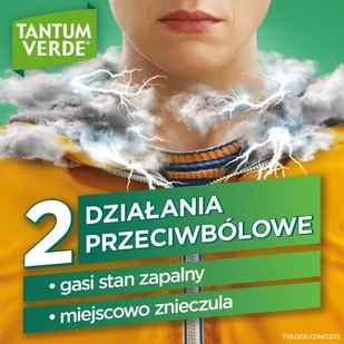 Angelini Tantum Verde smak miod-pom, pastylki twarde, 3 mg, 30 szt. - Przeziębienie i grypa - miniaturka - grafika 1
