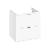 Szafki łazienkowe - Szafka pod umywalkę wisząca Atrato 59.4x44.8x60.5 cm biała Cersanit - miniaturka - grafika 1