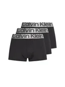 Majtki męskie - CALVIN KLEIN BOKSERKI MĘSKIE LOW RISE TRUNK 3PK BLACK 000NB3074A 7V1 S - miniaturka - grafika 1