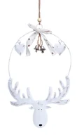 Bombki - Zawieszka renifer metalowy - miniaturka - grafika 1