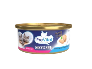 Mus dla kociąt z rybami oceanicznymi PreVital mini puszka 85 g - Mokra karma dla kotów - miniaturka - grafika 1