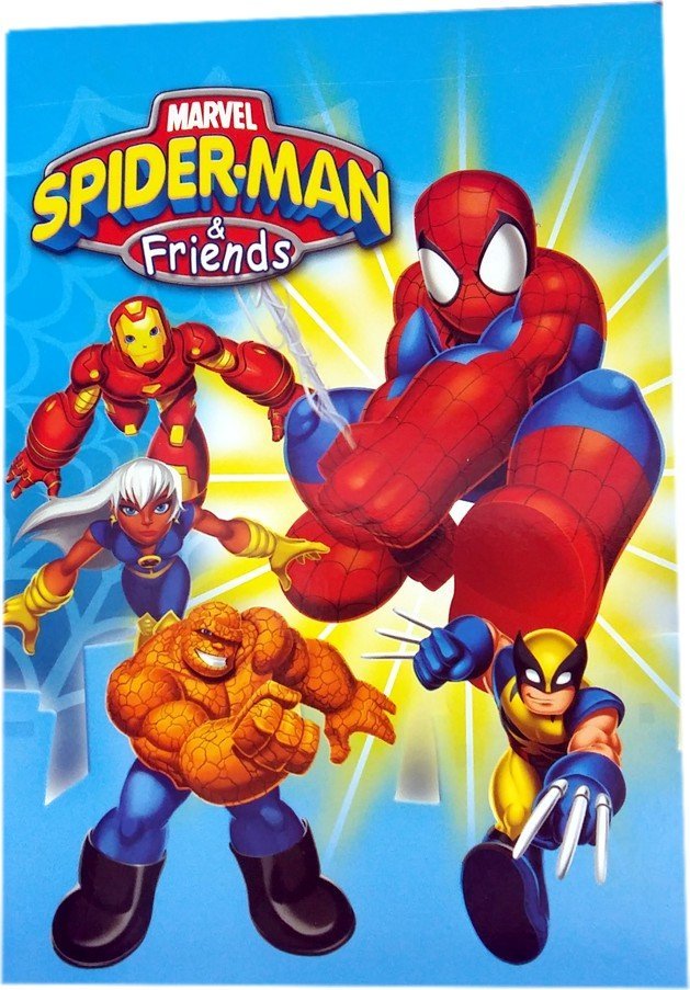 Zeszyt A5 16 kartek 3 linie Spider-Man bez marginesu