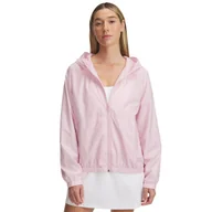 Kurtki damskie - Damska kurtka treningowa Under Armour UA Rival Sport Windbreaker Jkt - różowa - miniaturka - grafika 1