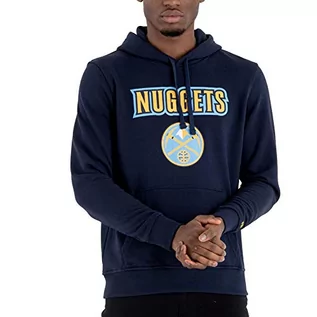 Bluzy męskie - New Era New Era Denver Nuggets męska bluza z kapturem niebieski grantowy M NE11546178.00004 - grafika 1