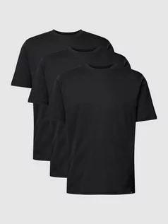 Koszulki męskie - T-shirt z dekoltem okrągłym, w zestawie 3 szt. - grafika 1